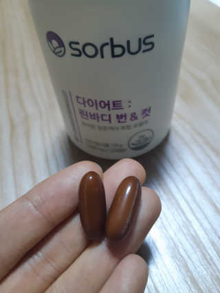소버스 다이어트 린바디 번앤컷 — 2점을 준 리뷰어가 2020년 1월 올린 사용 사진