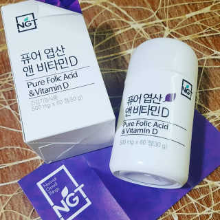 네츄럴굿띵스 퓨어 락토 철분 60일분 — 5점을 준 리뷰어가 2018년 2월 올린 사용 사진