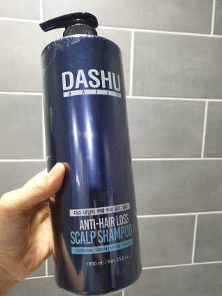 다슈코리아 다슈 데일리 단백질 한방 두피 골드 샴푸 1000ml — 5점을 준 리뷰어가 2019년 12월 올린 사용 사진