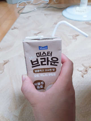 헤이미스터브라운 [매일유업] 헤이 미스터브라운 12개입 — 5점을 준 리뷰어가 2019년 8월 올린 사용 사진