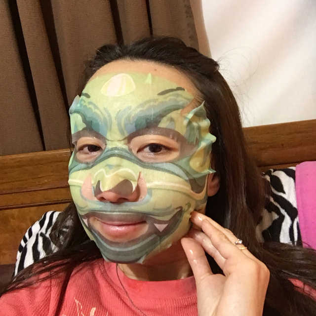 SNP 영양 시트 Mask_Otter, Dragon 리뷰 사진