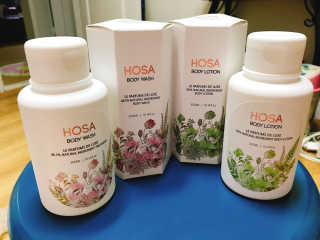 HOSA BODY WASH+BODY LOTION — 5점을 준 리뷰어가 2018년 3월 올린 사용 사진