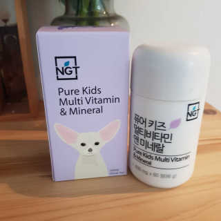 네츄럴굿띵스 퓨어 키즈 멀티비타민 앤 미네랄 30일분 — 5점을 준 리뷰어가 2017년 12월 올린 사용 사진