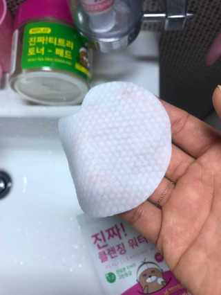 미플레이 진짜 티트리 토너 패드 — 5점을 준 리뷰어가 2018년 11월 올린 사용 사진