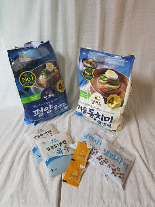 풀무원 여름별미 Best 냉면 세트 겨울동치미, 평양냉면 — 5점을 준 리뷰어가 2019년 6월 올린 사용 사진