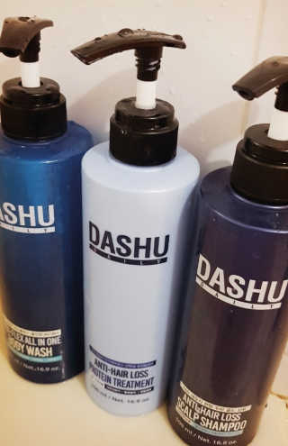 다슈코리아 다슈 데일리 패스트 한방 두피 샴푸 500ml — 5점을 준 리뷰어가 2018년 2월 올린 사용 사진