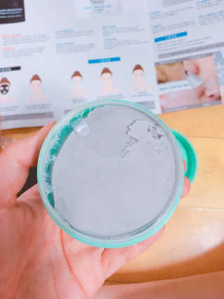 아이릴리프 블루 미라클 마스크 130g — 5점을 준 리뷰어가 2019년 8월 올린 사용 사진