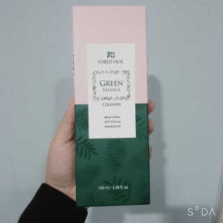 포레스트힐 그린 밸런스 클렌져 100ml + 토끼 헤어밴드 — 5점을 준 리뷰어가 2019년 12월 올린 사용 사진