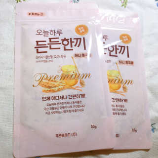 [정선드림] 오늘하루 든든한끼 허니통곡물 1BOX — 5점을 준 리뷰어가 2019년 10월 올린 사용 사진