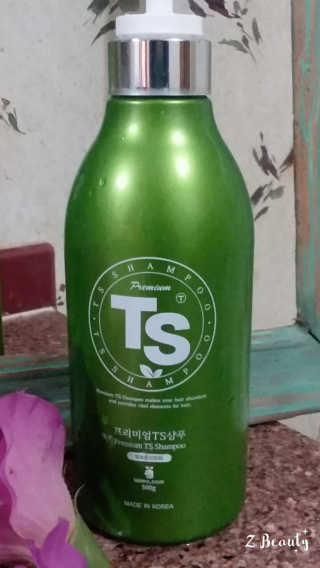 프리미엄 TS 샴푸 — 5점을 준 리뷰어가 2019년 1월 올린 사용 사진