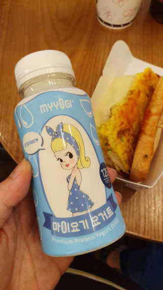 마이요기 요거트 — 4.5점을 준 리뷰어가 2019년 7월 올린 사용 사진