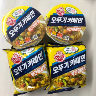 오뚜기카레면 2차 모집 — 4점을 준 리뷰어가 2019년 2월 올린 사용 사진