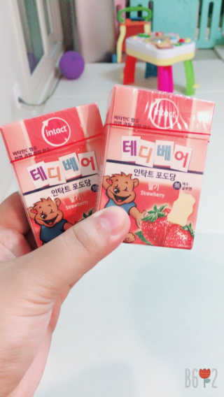 메디미 인탁트 테디베어 포도당 딸기맛 — 4점을 준 리뷰어가 2017년 6월 올린 사용 사진