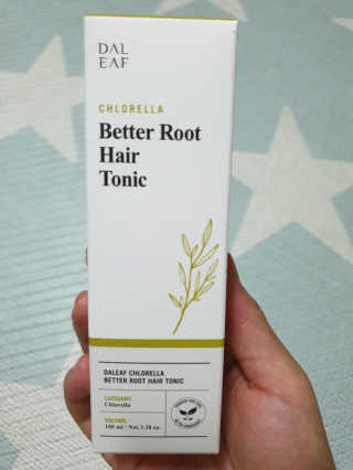 달리프 클로렐라 베러 루트 헤어토닉 100ml — 5점을 준 리뷰어가 2019년 9월 올린 사용 사진