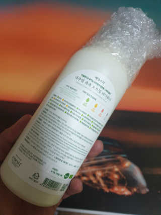 (주)에네스티 내추럴 촉촉  오트밀 바디워시 500ml — 5점을 준 리뷰어가 2020년 1월 올린 사용 사진