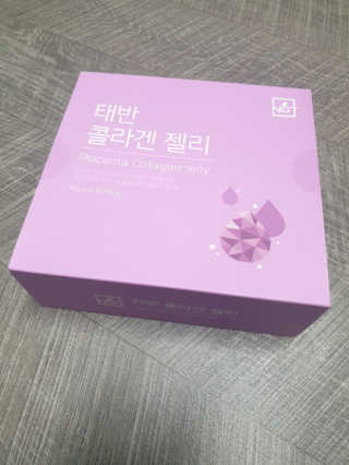 네츄럴굿띵스 태반 콜라겐 젤리 15포 — 5점을 준 리뷰어가 2019년 3월 올린 사용 사진