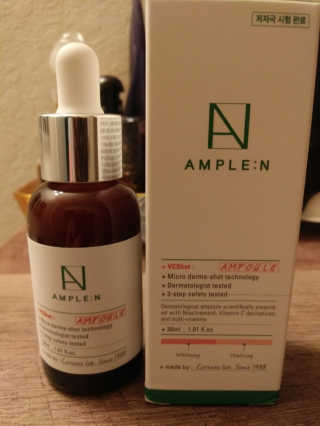 앰플엔 AMPLEN VC SHOT AMPOULE — 5점을 준 리뷰어가 2018년 12월 올린 사용 사진
