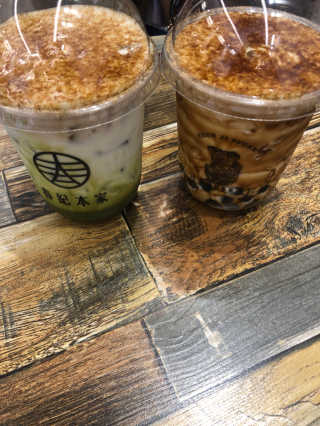 [춘지본가 강남점] 버블밀크티1 + 버블없는 음료1 — 5점을 준 리뷰어가 2019년 11월 올린 사용 사진