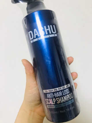 다슈코리아 다슈 데일리 단백질 한방 두피 골드 샴푸 500ml — 5점을 준 리뷰어가 2020년 3월 올린 사용 사진