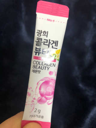 광희생활건강 광희 콜라겐뷰티 — 5점을 준 리뷰어가 2019년 11월 올린 사용 사진