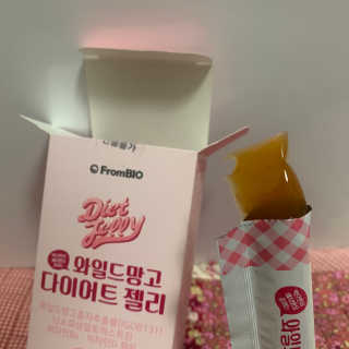 프롬바이오 다이어트엔와일드망고 젤리 — 3점을 준 리뷰어가 2020년 3월 올린 사용 사진