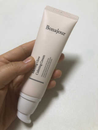 보나쥬르 멜팅 글로우 카밍 크림 50ml — 4.5점을 준 리뷰어가 2020년 1월 올린 사용 사진