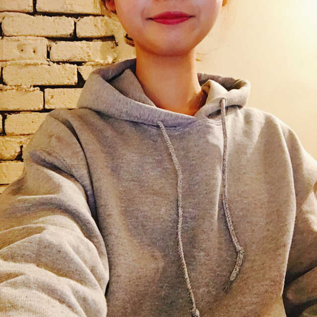 12500 후드티 DRY BLEND 리뷰 사진