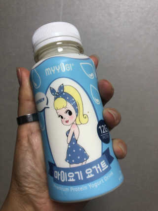 마이요기 요거트 — 4.5점을 준 리뷰어가 2019년 7월 올린 사용 사진
