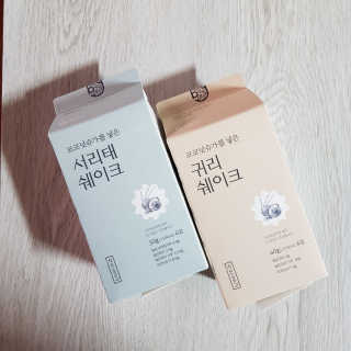 착한습관 귀리쉐이크와 서리태쉐이크 — 4.67점을 준 리뷰어가 2018년 8월 올린 사용 사진