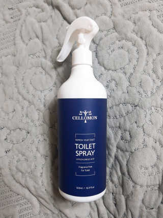 셀로몬 토일렛 스프레이 500ml — 5점을 준 리뷰어가 2018년 5월 올린 사용 사진