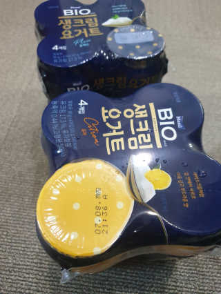 [매일 바이오] 생크림요거트 플레인 12개 + 유자 12개 — 5점을 준 리뷰어가 2019년 6월 올린 사용 사진