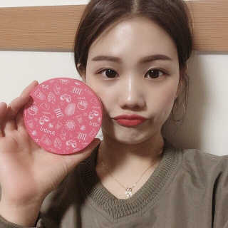 아미니 아쿠아 프로텍터 선쿠션 — 3점을 준 리뷰어가 2019년 4월 올린 사용 사진