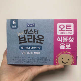 헤이미스터브라운 [매일유업] 헤이 미스터브라운 12개입 — 3점을 준 리뷰어가 2019년 8월 올린 사용 사진