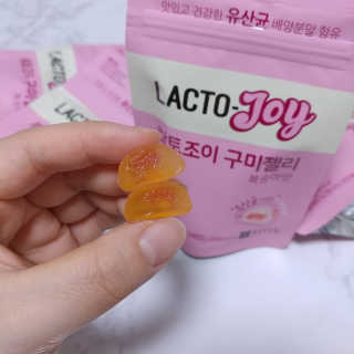 락토조이 구미젤리 복숭아맛 — 5점을 준 리뷰어가 2019년 10월 올린 사용 사진