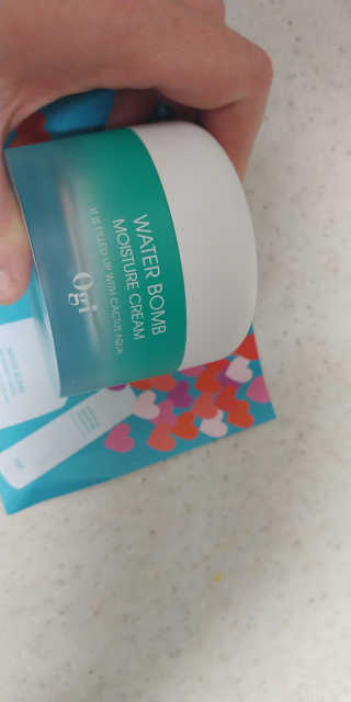 오지아이 워터 밤 모이스처 크림 50ml — 5점을 준 리뷰어가 2020년 2월 올린 사용 사진