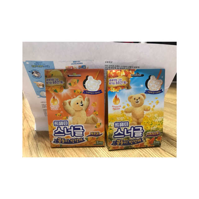 스너글 곰돌이 방향제 리뷰 사진