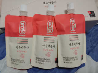 자연원 복다방 2종 100ml 10포씩 — 5점을 준 리뷰어가 2018년 12월 올린 사용 사진