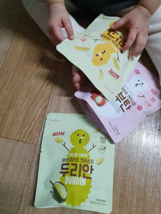 BASSAK 바삭 프리즈 크리스피 3종 — 4.5점을 준 리뷰어가 2020년 1월 올린 사용 사진