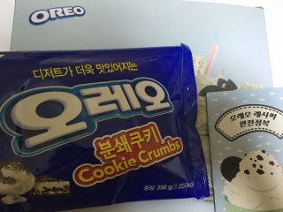 오레오 분쇄쿠키 — 4점을 준 리뷰어가 2016년 8월 올린 사용 사진