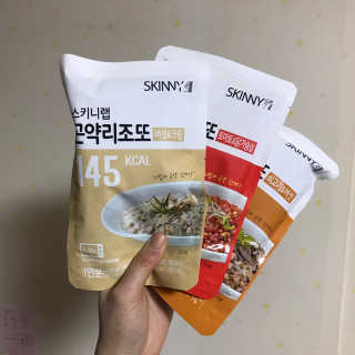 스키니랩 곤약리조또 3종 — 5점을 준 리뷰어가 2019년 3월 올린 사용 사진