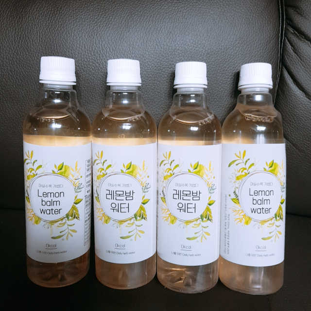 레몬밤워터 리뷰 사진