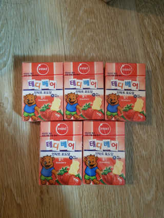 메디미 인탁트 테디베어 포도당 딸기맛 — 5점을 준 리뷰어가 2018년 1월 올린 사용 사진
