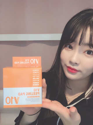 비알티씨 V10 필링패드 — 5점을 준 리뷰어가 2019년 1월 올린 사용 사진
