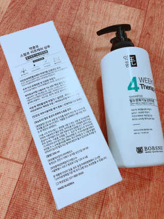 [밥스누] 서울대 약콩모 탈모기능성 샴푸 500ml — 5점을 준 리뷰어가 2019년 7월 올린 사용 사진