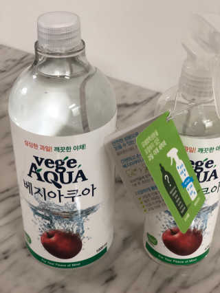 베지아쿠아 475ml + 리필 1000ml 1Set — 4점을 준 리뷰어가 2019년 11월 올린 사용 사진