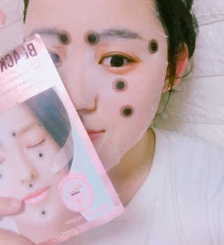 메디힐 바이오포인트 서클포인트마스크 3종 — 4.67점을 준 리뷰어가 2017년 5월 올린 사용 사진