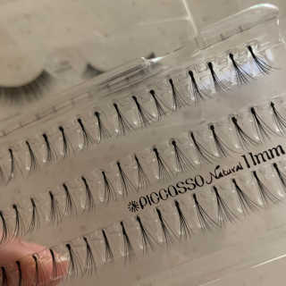피카소 밍크래쉬속눈썹 1종 + 내추럴속눈썹 1종 랜덤증정 — 5점을 준 리뷰어가 2019년 9월 올린 사용 사진