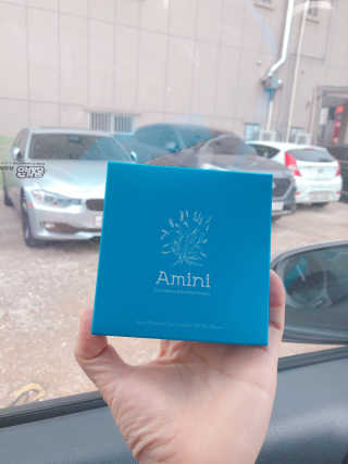 아미니 아쿠아 프로텍터 선쿠션 — 5점을 준 리뷰어가 2019년 5월 올린 사용 사진
