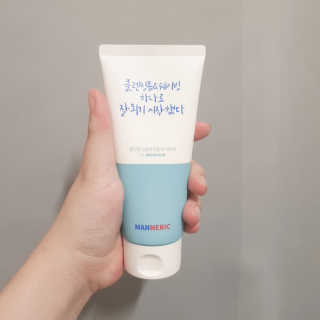 매너릭 올인원 딥클렌징폼 앤 쉐이빙 — 5점을 준 리뷰어가 2020년 1월 올린 사용 사진