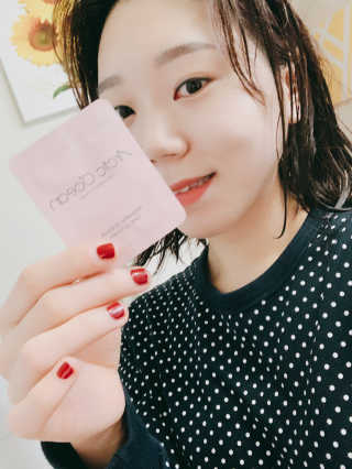 아크틱오션 아스타잔틴 앰플 톤 업 크림 — 5점을 준 리뷰어가 2019년 2월 올린 사용 사진